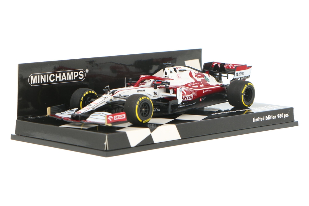 ミニカー 1/43 Alfa Romeo Racing ORLEN C41#99 1/18 Spark 2021 Formula 1 Alfa Romeo Racing ORLEN C41 No.99 Alfa