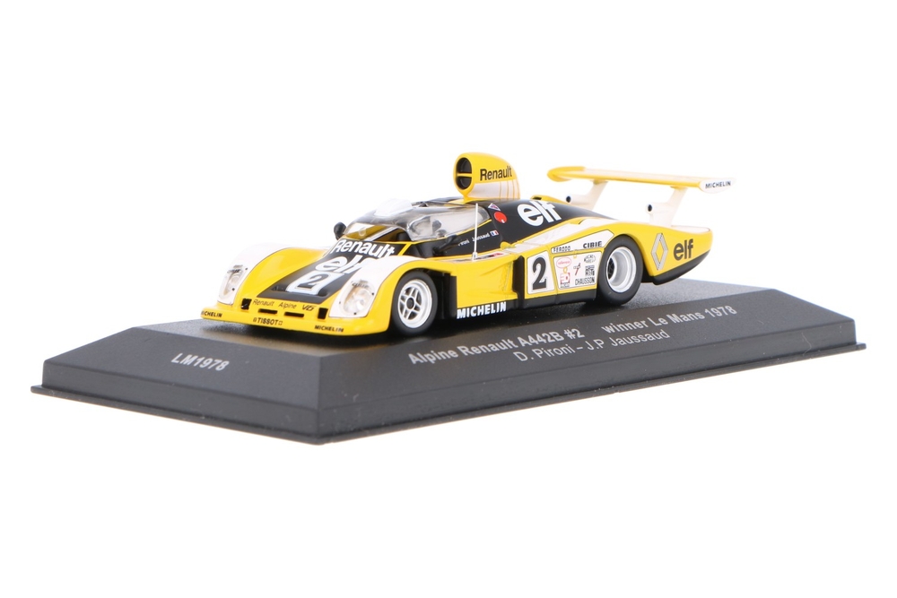 1:18 アルピーヌ ルノー A442B ルマン 24h 1978 優勝 elf #2｜ノレブ