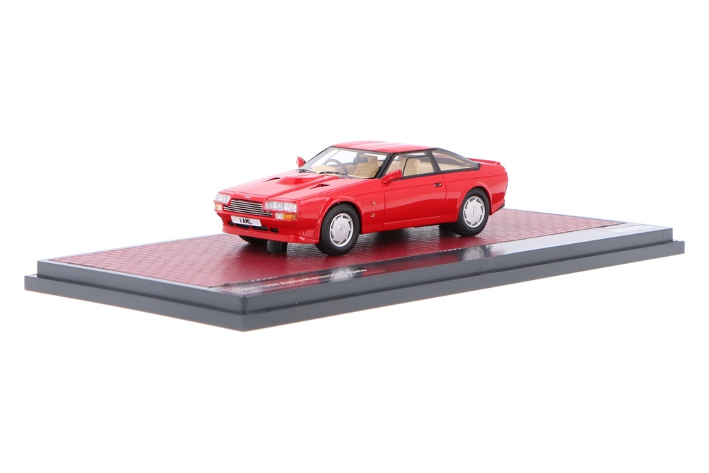 Miniature Aston Martin V8 Zagato 1986 - Matrix 1/43 - Résine Rouge - Neuve