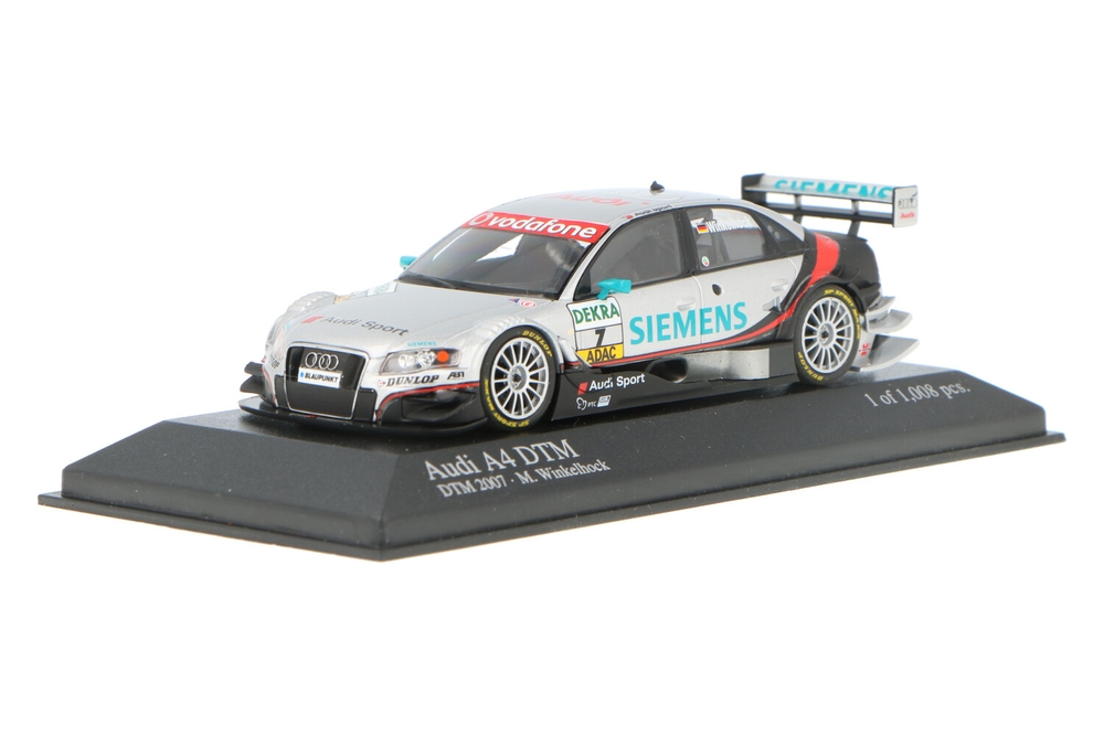 Minichamps 1:43 Martin Tomczyk Audi A4 DTM #4 DTM 2007