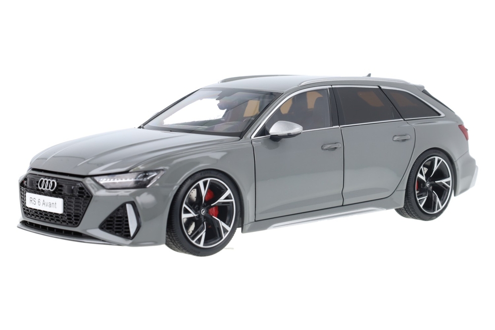 1/18 アウディ RS6 アバント デイトナグレー Audi RS6 Avant (C8) Nardo Grey | House of Modelcars