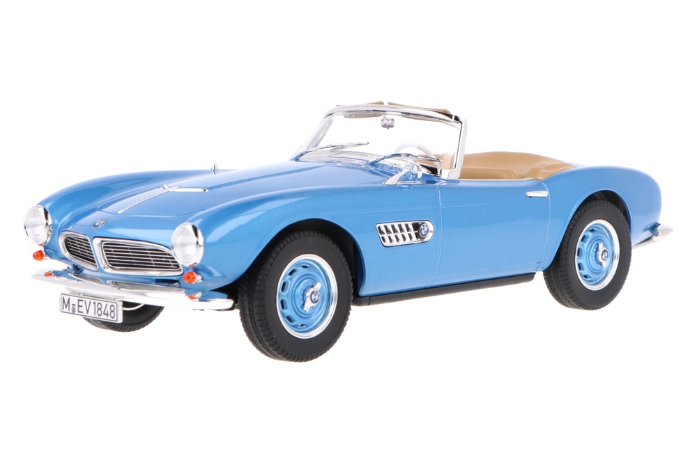 ギミックありBMW 507 spider 1956ミニカー RICKO 1/18 1956 BMW 507 diecast model car 1:18 scale die cast by Ricko