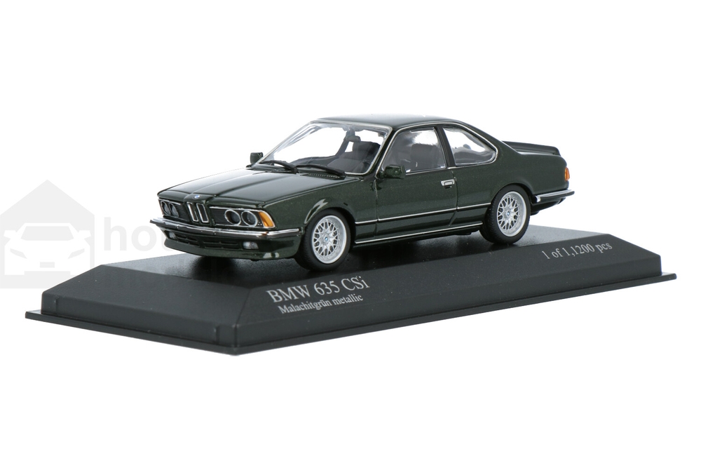 MINICHAMPS BMW 635 CSi 黒 1982-87 1/43 Minichamps 1:43 BMW 635 CSI (E24) year 1982 grün 430025125