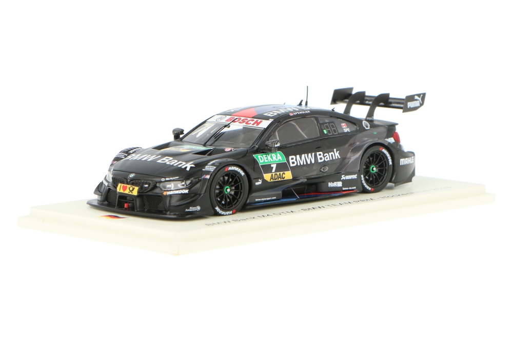 未開封 M4 DTM BMW TEAM RBM Hockenheim 2018 Fill in the blank: Purple and black look ____ on the BMW M4 DTM