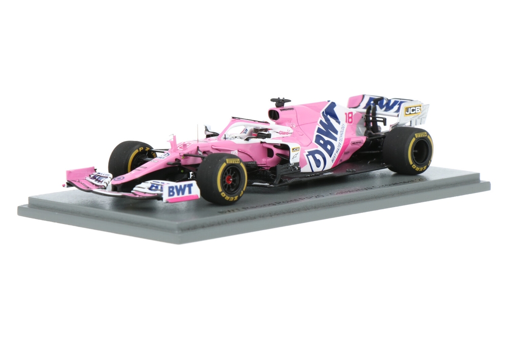 BWT レーシングポイント F1 RP20 ミニカー ミニチャンプス 1/43 BWT レーシング ポイント F1チーム
