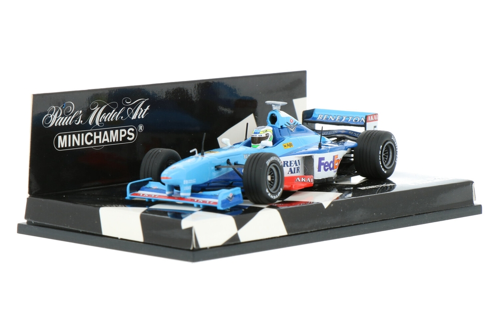BENETTON PLAYLIFE B198 LAUNCH VERSION GP 1998 G. FISICHELLA MINICHAMPS