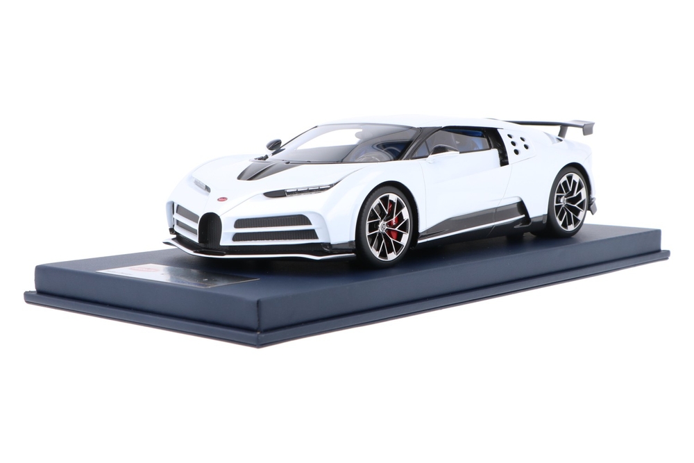LookSmart 1:18 Bugatti Centodieci Année De Construction 2022 Jaune Ls18025c