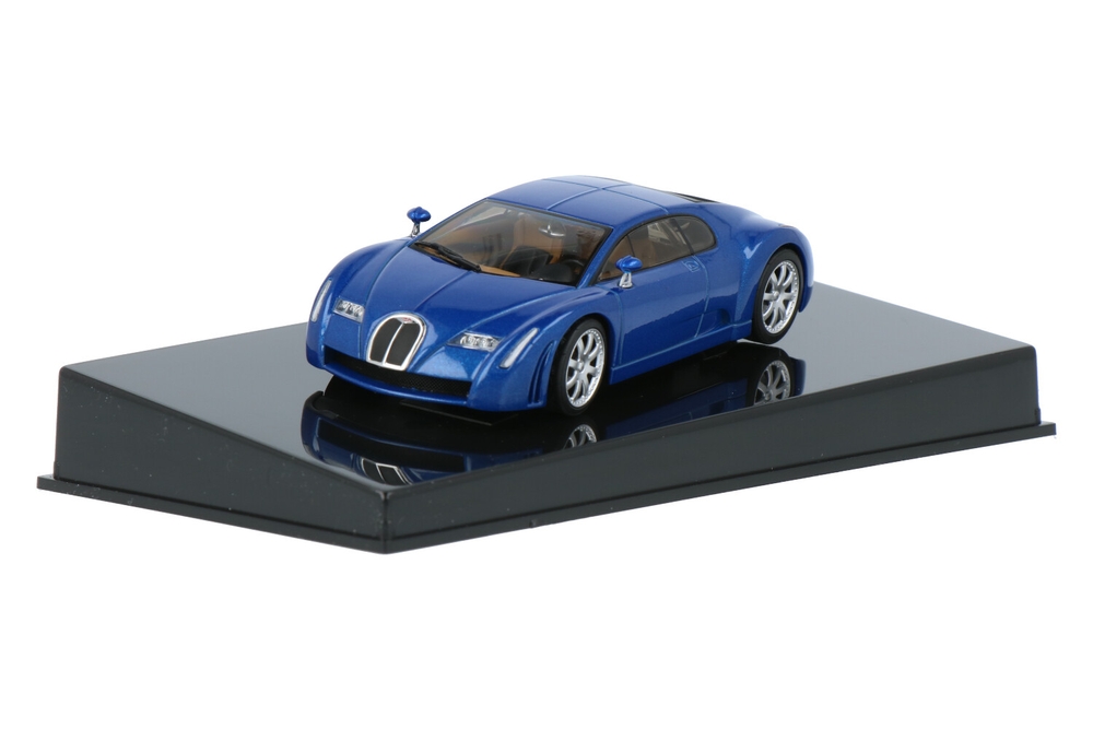 Autoart BUGATTI EB 18.3 CHIRON 1/43 希少品！ Bugatti Chiron EB 18.3 Blue 1/43 Diecast Model Car by