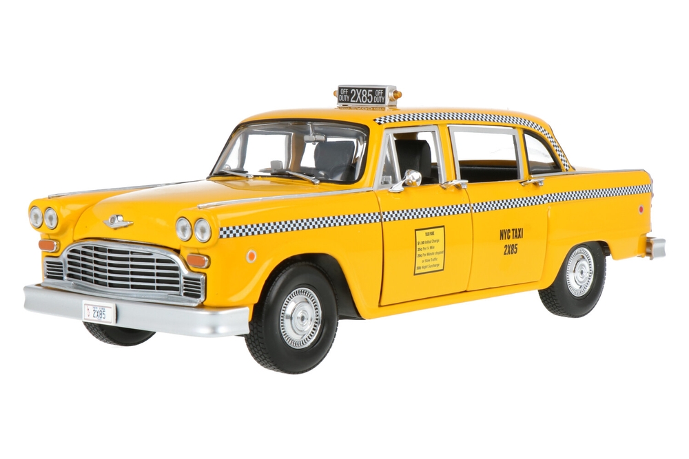 No558 ミニカー1/18 1977 Checker Taxi Checker Taxi | House of Modelcars