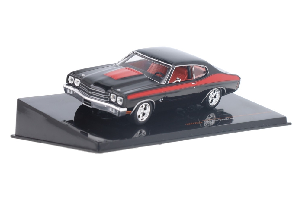 Chevrolet Chevelle SS Black / Red | House of Modelcars