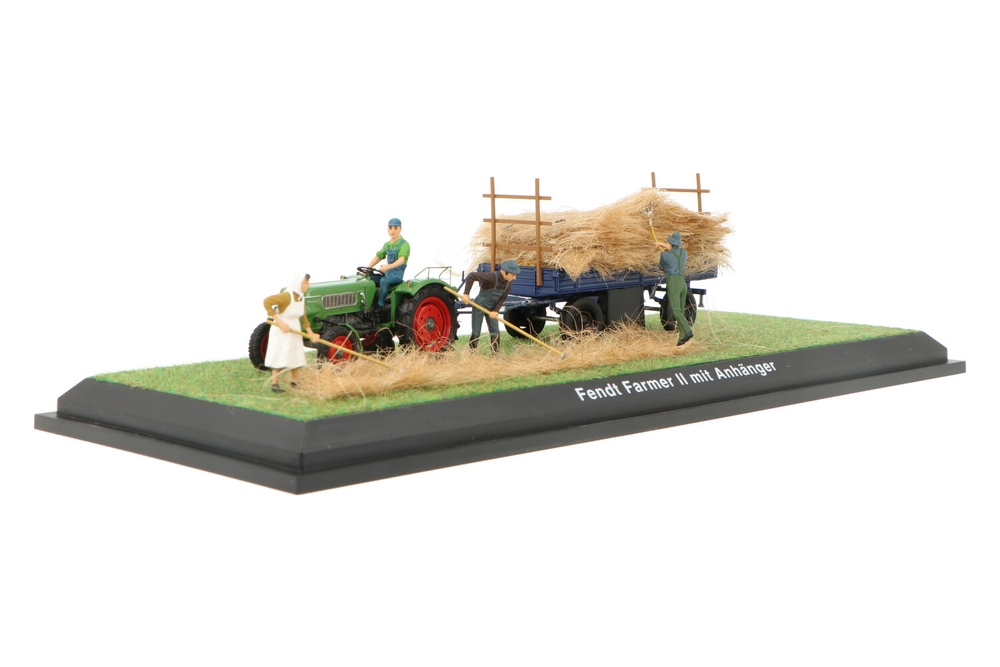 Schuco 450262900 Fendt F20G Tracteur Diesel avec Barre de Tonte, modèle de Voiture, 1:43, Vert