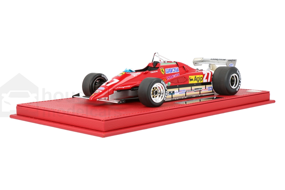 完成品 LA MINI MININERA Ferrari 126C2 1/43 TOPMARQUES GRP43009A 1/43 Ferrari 126 C2 1982 F1 #27 G