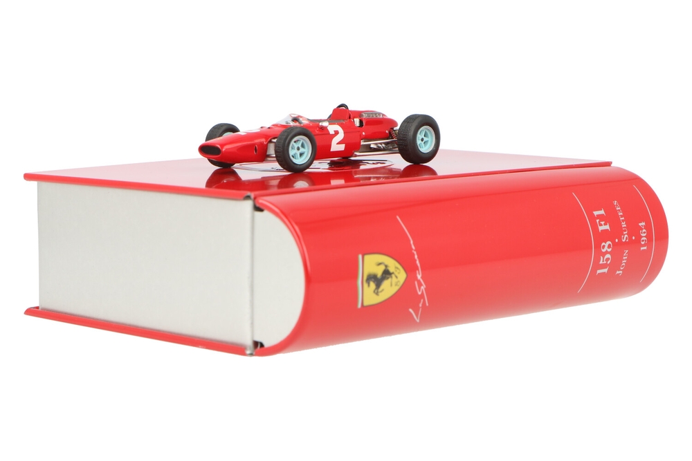 Miniature Brumm - Ferrari 158 N° 7 - pilote john Surtees - 1964 - avec sa boîte - 1/43 e - - Collection
