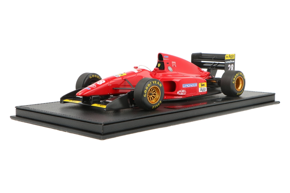 F1 FERRARI 412 T1 #28 BERGER 1994 au 1/18 MINICHAMPS 180940028 formule 1 voiture