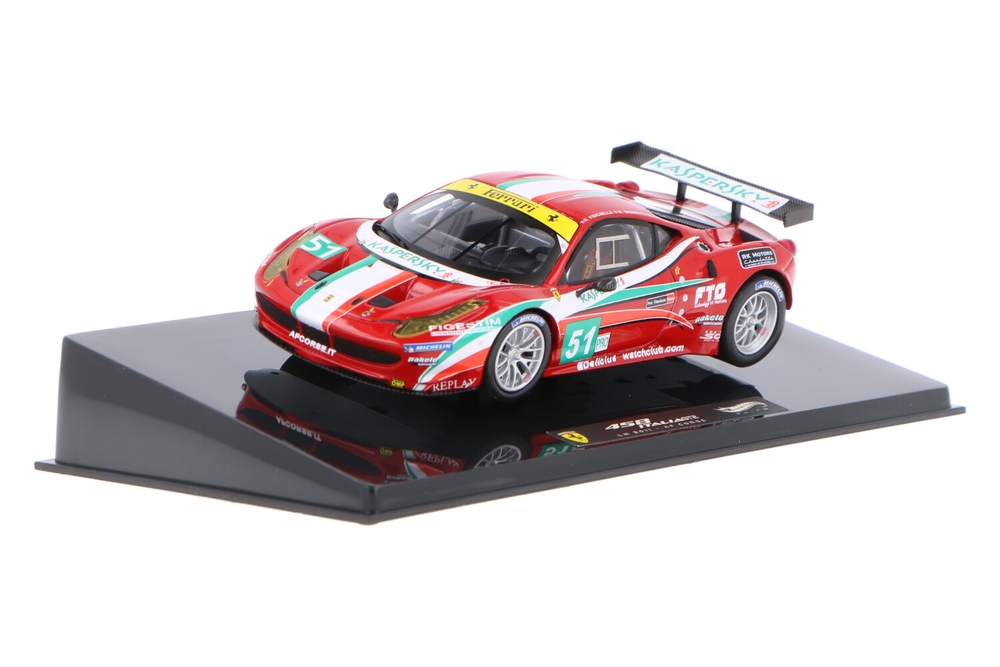 Ferrari 458 Italia GT2 Fujimi 1/43 - 24H Du Mans 2013 #81 - Édition Limitée Avec Présentoir