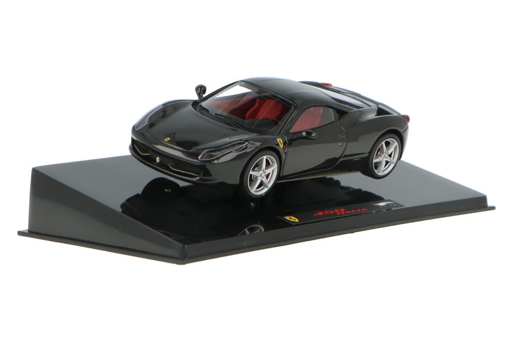 フェラーリ458 Italia ブラックメタリック　模型 フェラーリ458 Italia ブラックメタリック 模型 模型・プラモデル