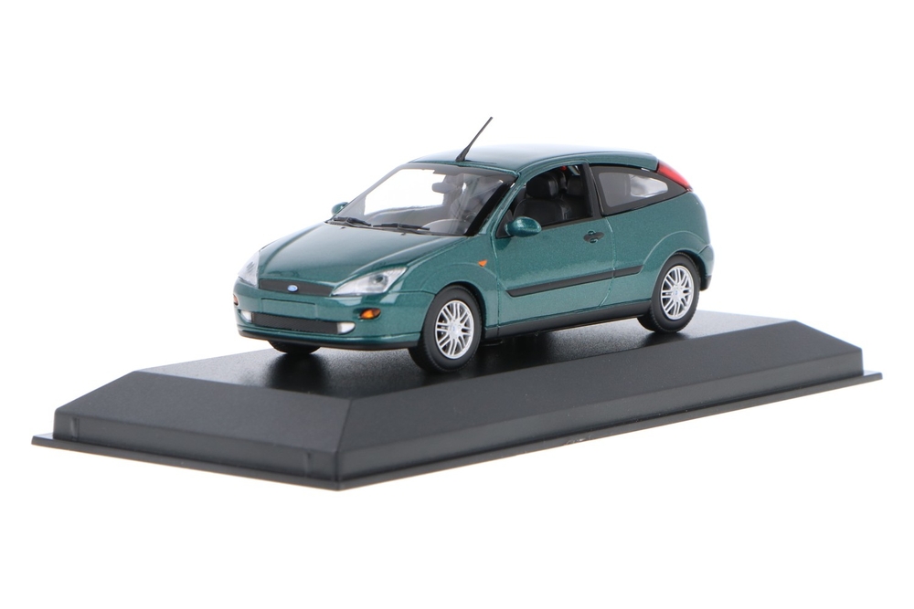 Minichamps Ford Focus 2 Door 1998 Verte 1/43 - Maxichamps, Prévente, Neuf