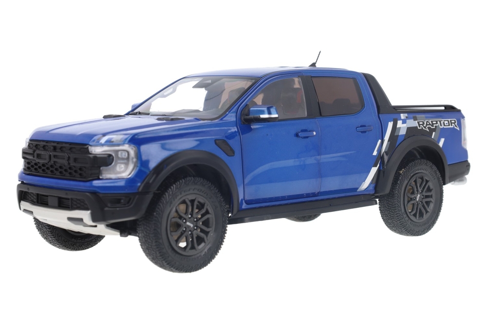 Ford Ranger Raptor Pick-Up Blue / Decor | House of Modelcars