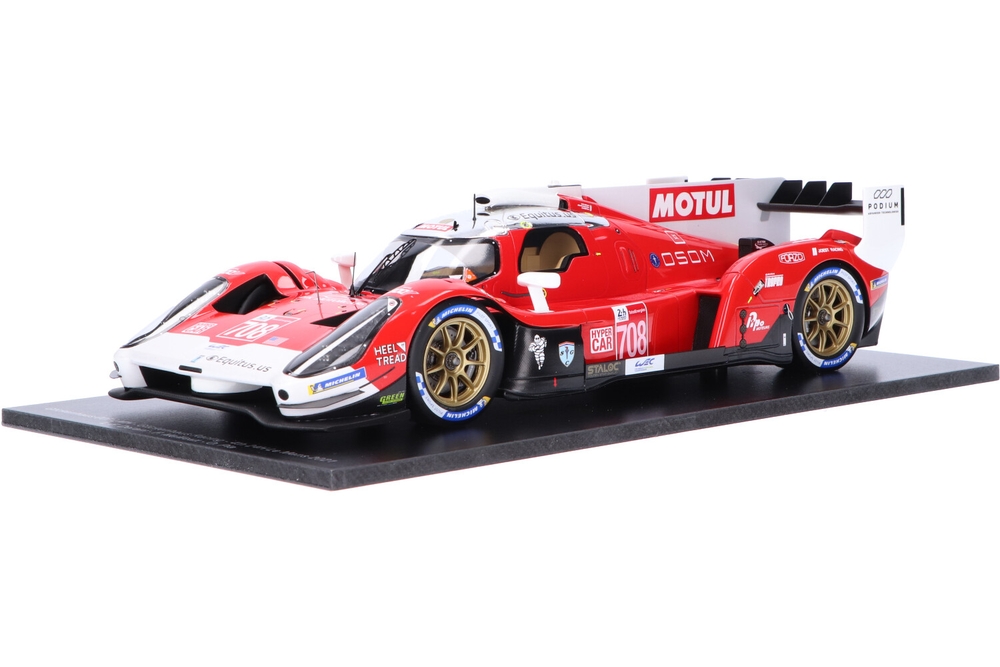 ミニカー Spark 1/43 Glickenhaus 007 LMH Spark 1:43 Glickenhaus 007 LMH #708 4th 24h LeMans 2021
