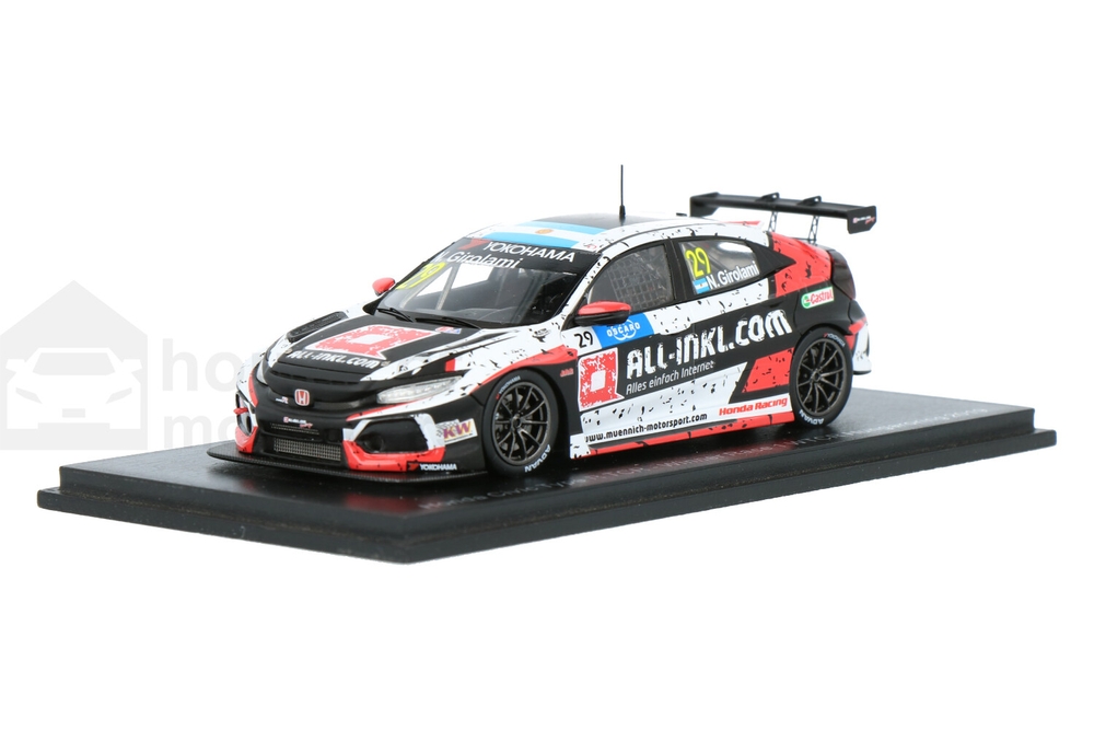 1/43 Honda シビックTYPE R TCR 2018年Test Car 1/43 Honda シビックTYPE R TCR 2018年Test Car 1/43 Honda