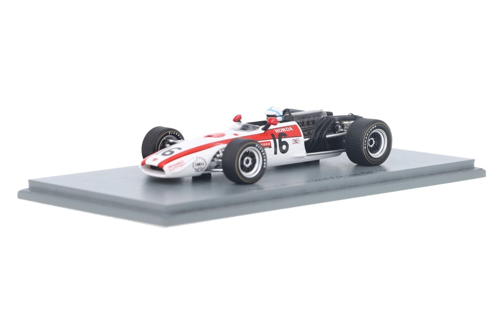 模型製作用品 1968 F1 Honda RA301 John Surtees 1/43 Spark 1:43 John Surtees Honda RA301 #16 2ème France GP