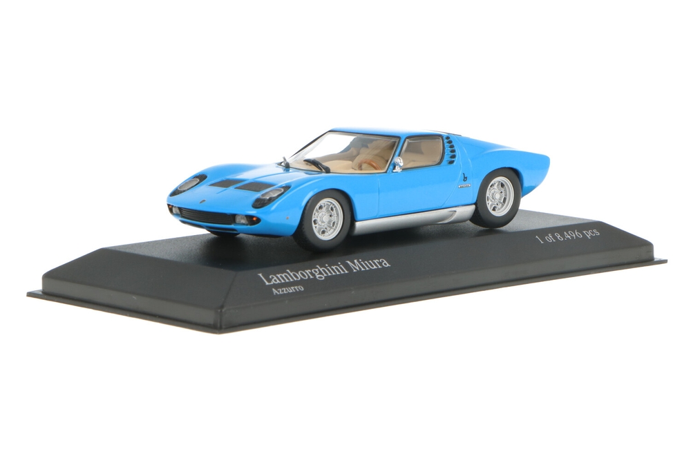 Lamborghini Miura 1966 ミニカー Azzurro Lamborghini Miura | House of Modelcars