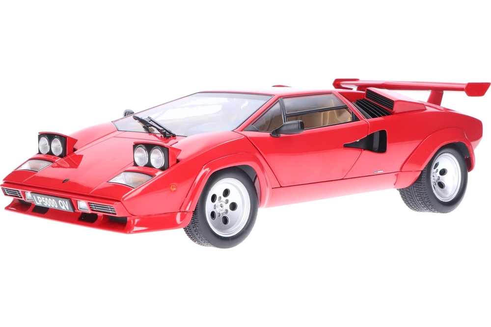 Lamborghini Countach LP 5000 S QV Red | House of Modelcars