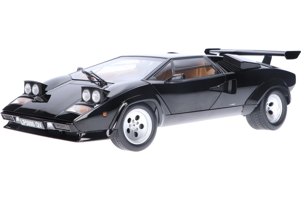 Lamborghini Countach LP 5000 S QV Black | House of Modelcars