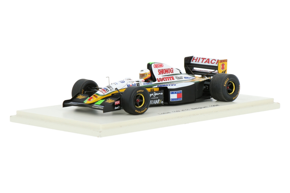 1/43 ロータス 109 No.12 ベルギーGP 1994 ミニカー 1/43 ロータス 109 No.12 ベルギーGP 1994 ミニカー - メルカリ