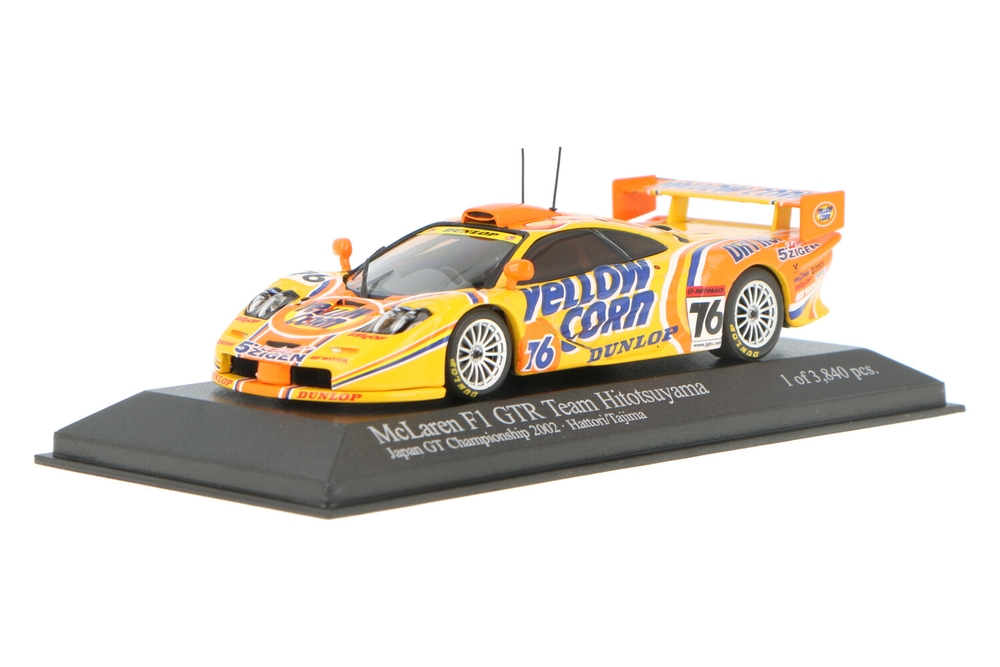 Yellow Corn McLaren F1 GTR Team Hitotsuyama 1/43 Used