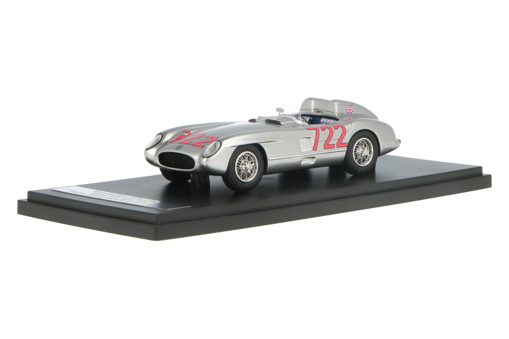 A collectible scale model Mercedes-Benz W196R Streamliner from Altaya
