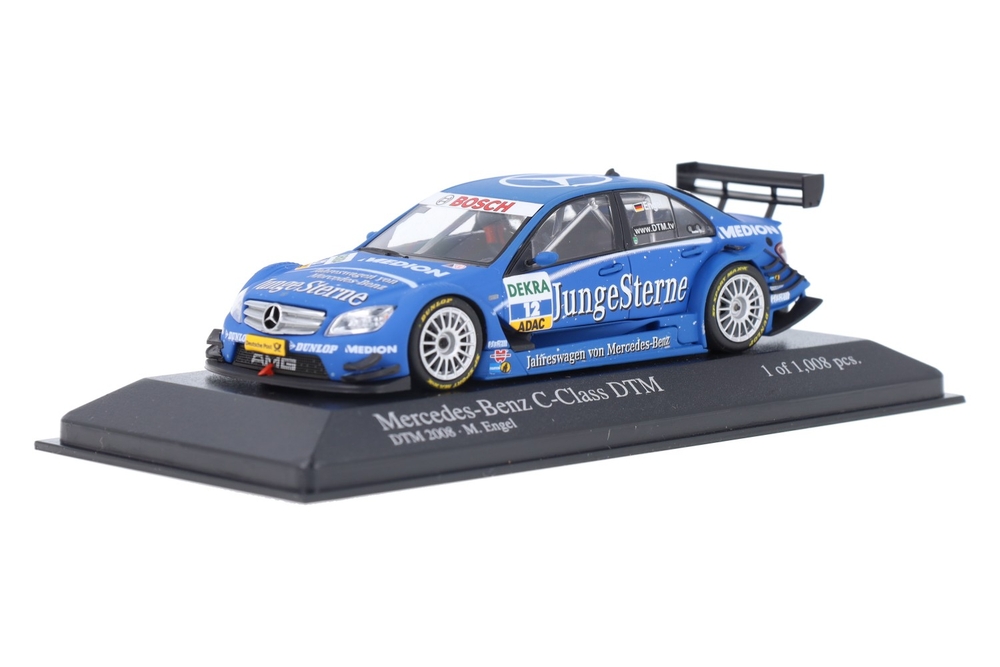 【ミニチャンプス】メルセデスベンツC-Class DTM M.Hakkinen 1/43 Mercedes-benz C Class DTM 2005 8 Mika Hakkinen for sale
