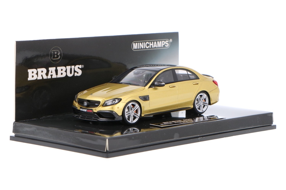 Brabus 600 / Mercedes Benz AMG GT S Coupé (C190) (2016) | Mercedes Benz |  Road Cars 1/43 | Minichamps | Peter Nasshan Modellautos