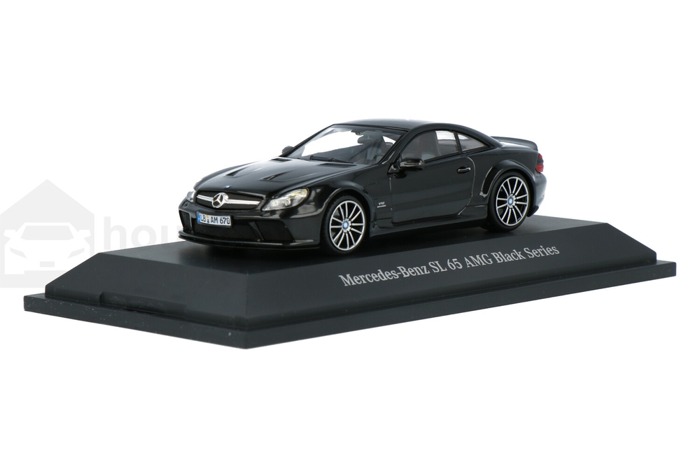 Mercedes-Benz SL 65 AMG Black ミニカー1/43黒 MINICHAMPS MERCEDES BENZ SL65 BLACK SERIES R230 1:43 SUPER
