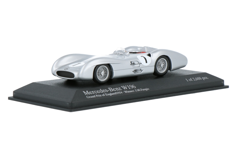 MINICHAMPS 1/43 Mercedes-Benz W196 #4 Groβer Preis von