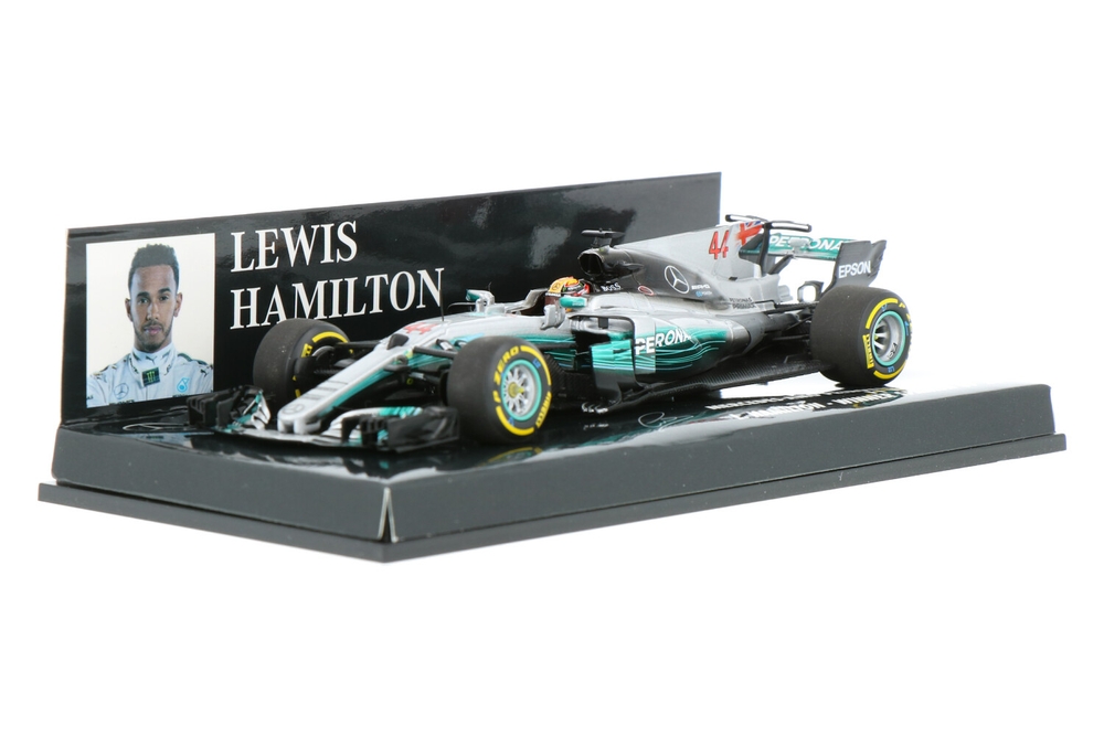 F1ミニカー メルセデスW08 ハミルトン Mercedes-AMG F1 W08 EQ Power+ | House of Modelcars