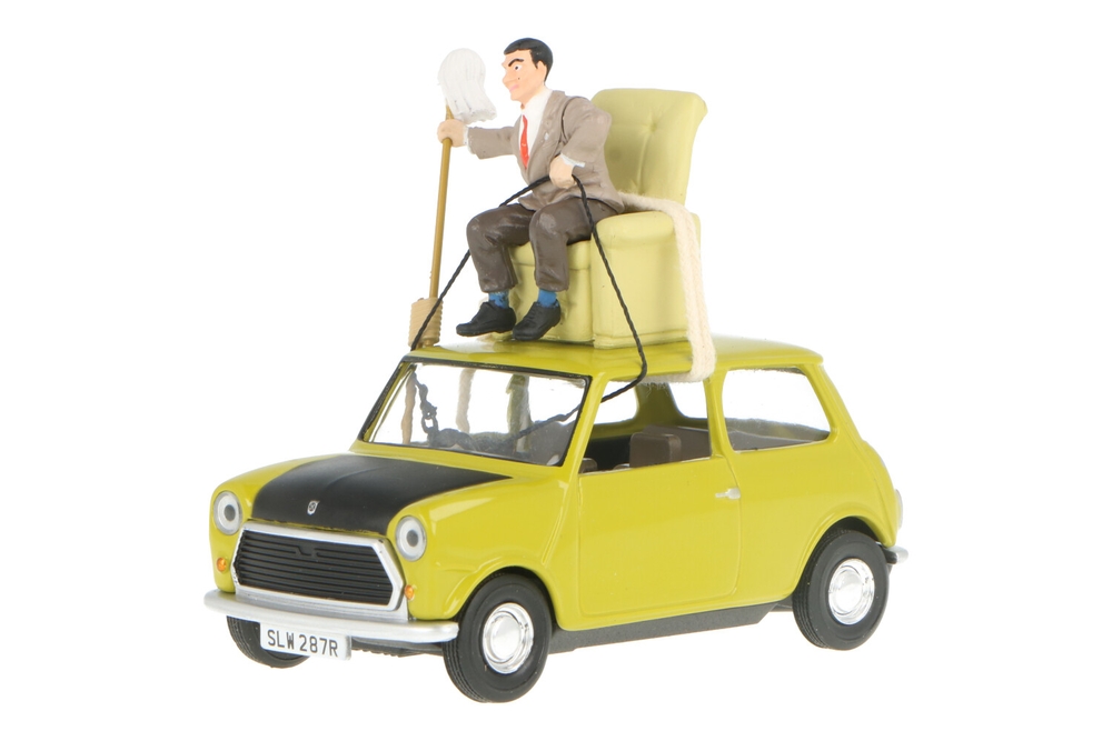 FIGURINE 1/18 MR BEAN VROOM NON PEINT A COLLER NOREV AUTOART MINICHAMPS