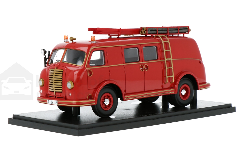 AutoCult 1:43 Pegaso Z-203 Mofletes fire Department year