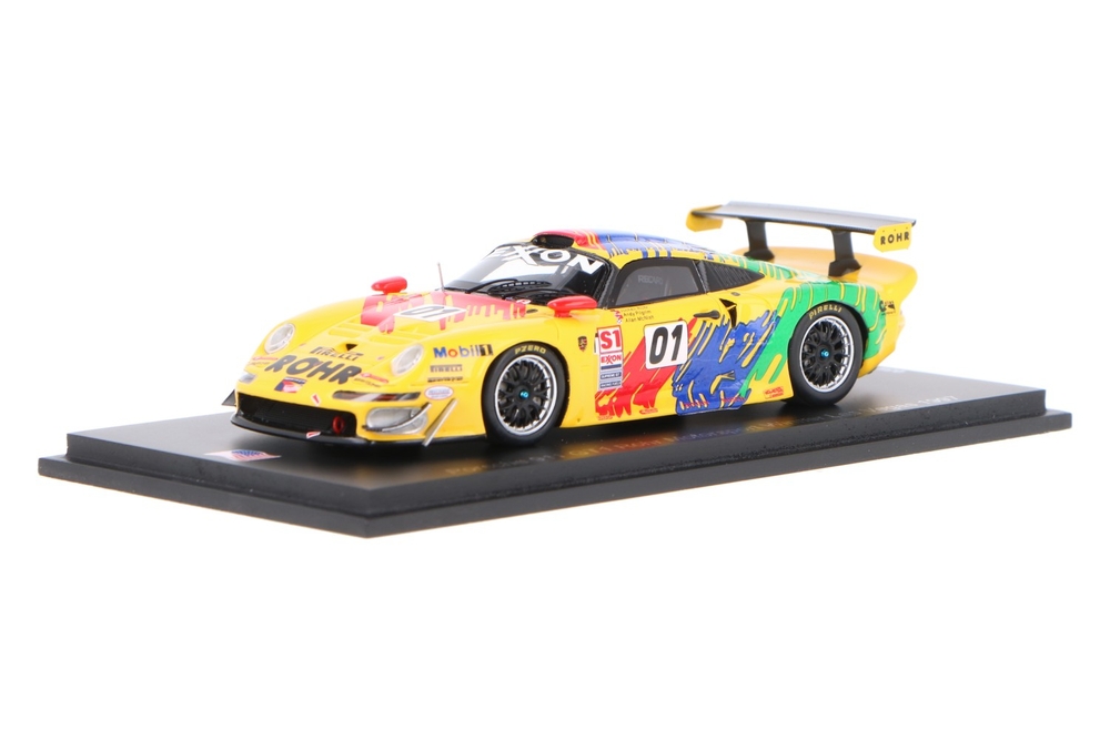 Modèle réduit Porsche 911 Gt1 N°01 Rohr Motorsport Winner Las Vegas