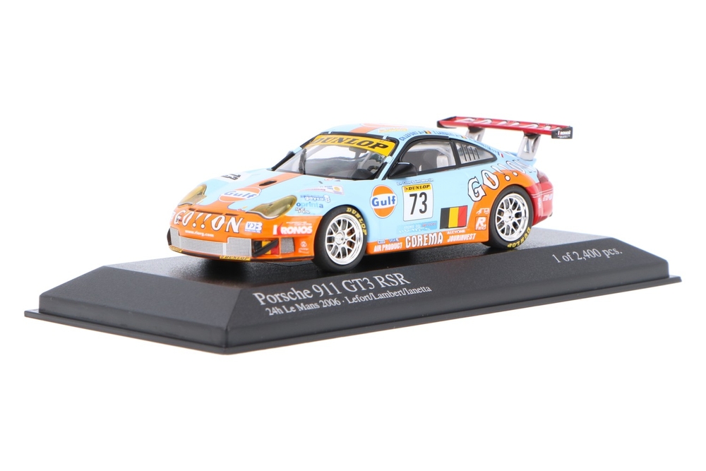 Porsche 996 GT3 RSR – Spark 2006 – 1:43 – Résine – Collectionneur – Neuve