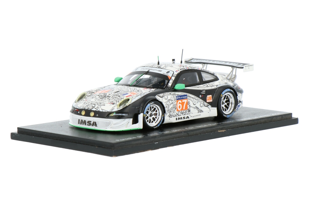 SPARK-MODEL S0918 Scala 1/43 | PORSCHE 911 997 GT3 RSR TEAM SEIKEL MOTORSPORT N 83 24h LE MANS