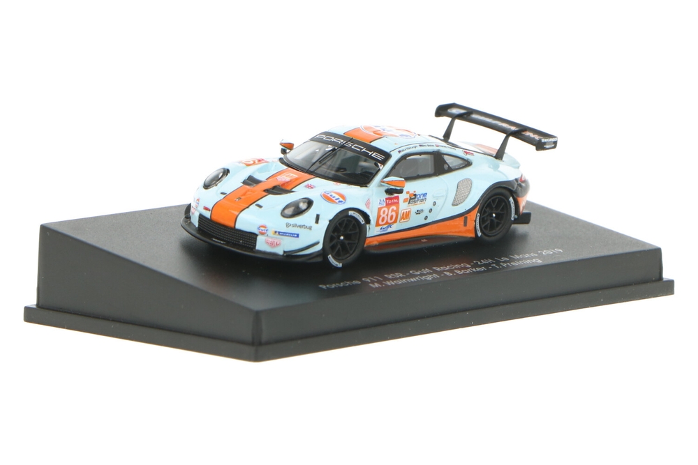 spark 1/43 Porsche 911 RSR Gulf Racing Le Mans 2016 GTE Am #86 M