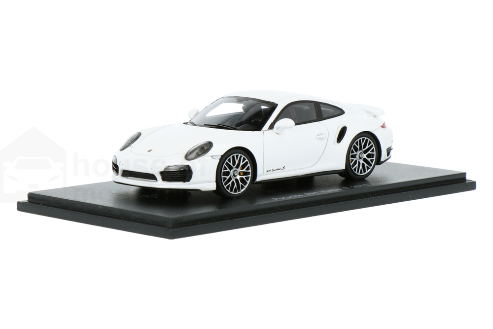 ヘルパ 1/43 ポルシェ・991ターボ S white 2015 ポルシェ特注 0