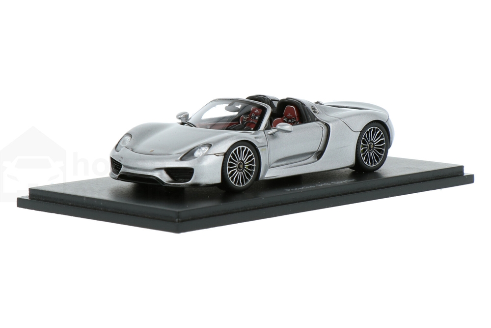 ミニカー Porsche 918 1:43 SPARK Porsche 918 Spyder 2014 Silver 1:43 Spark S4244 EXTREMELY