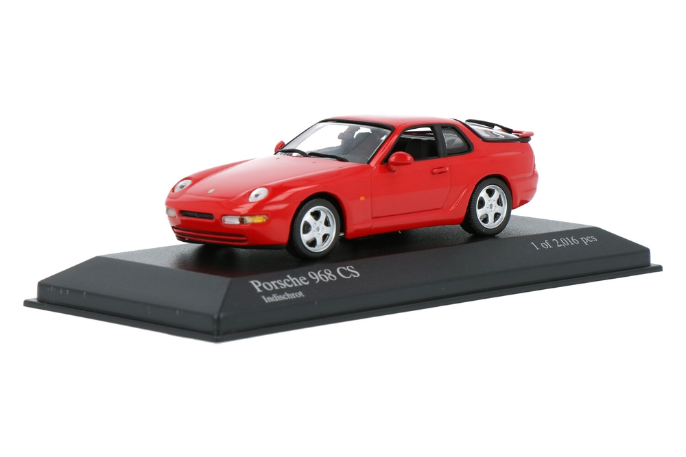 Minichamps 1:43 Porsche 968 CS Año 1993 Guardias rojo