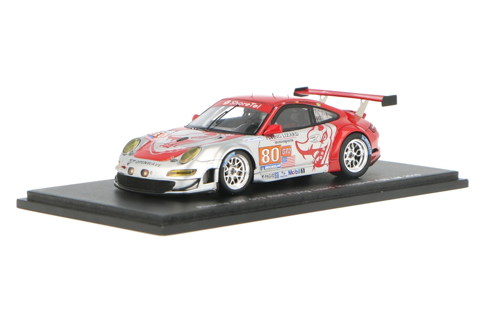 SPARK 1/43 S2584 Porsche 911 997 GT3-RSR #80 | France