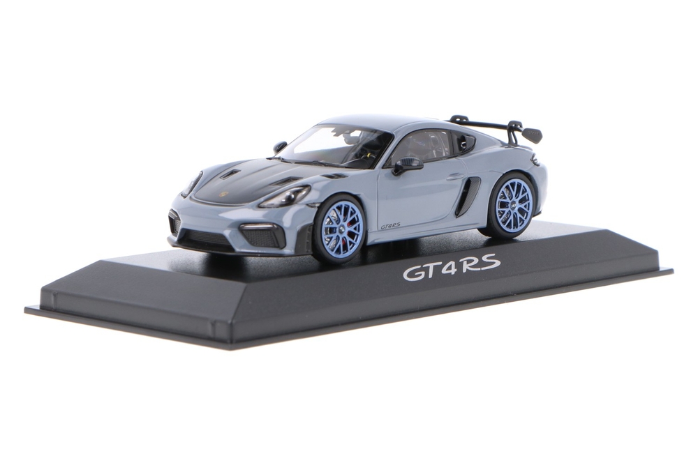 1/43 ミニチャンプス ポルシェ 718 ケイマン GT4 RS グレー Porsche 718 Cayman GT4 RS | House of Modelcars