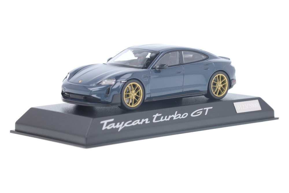 Porsche Taycan Turbo GT (J1 PA) Paleblue Metallic | House of Modelcars