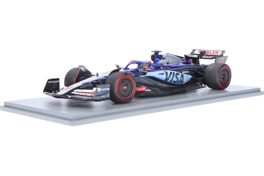 ミニカー VISA Cash App RB F1 Team VCARB 01 Visa Cash App RB launch VCARB 01: Renamed team reveal stunning