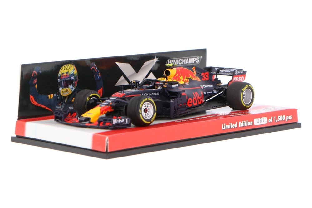 MINICHAMPS redbull RB14 マックス・フェルスタッペン 3位 Red Bull Racing RB14 | House of Modelcars